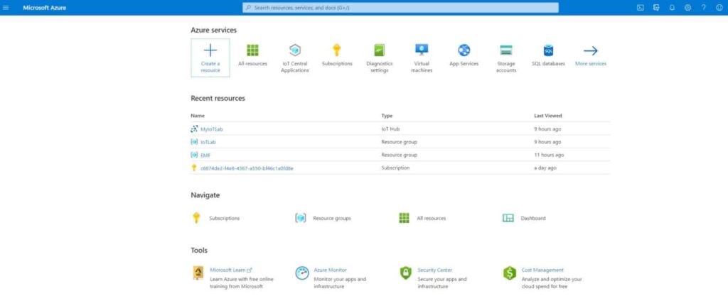 portal overview of Azure IoT Hub