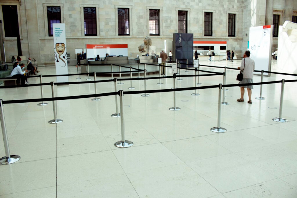 Tensator queue management system interface