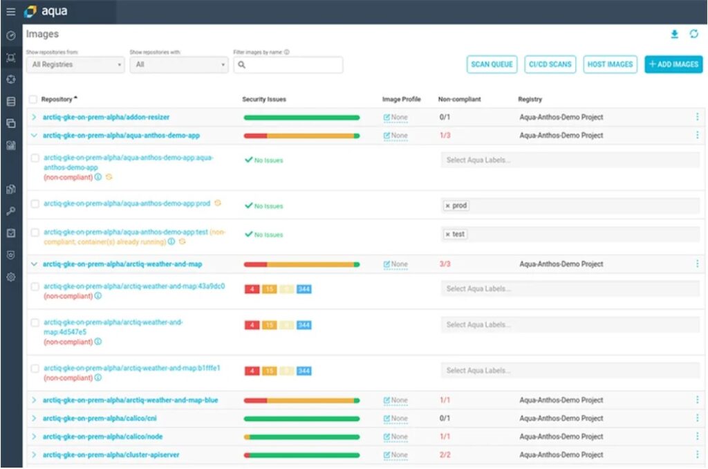 Securing hybrid cloud workloads in Google Anthos
