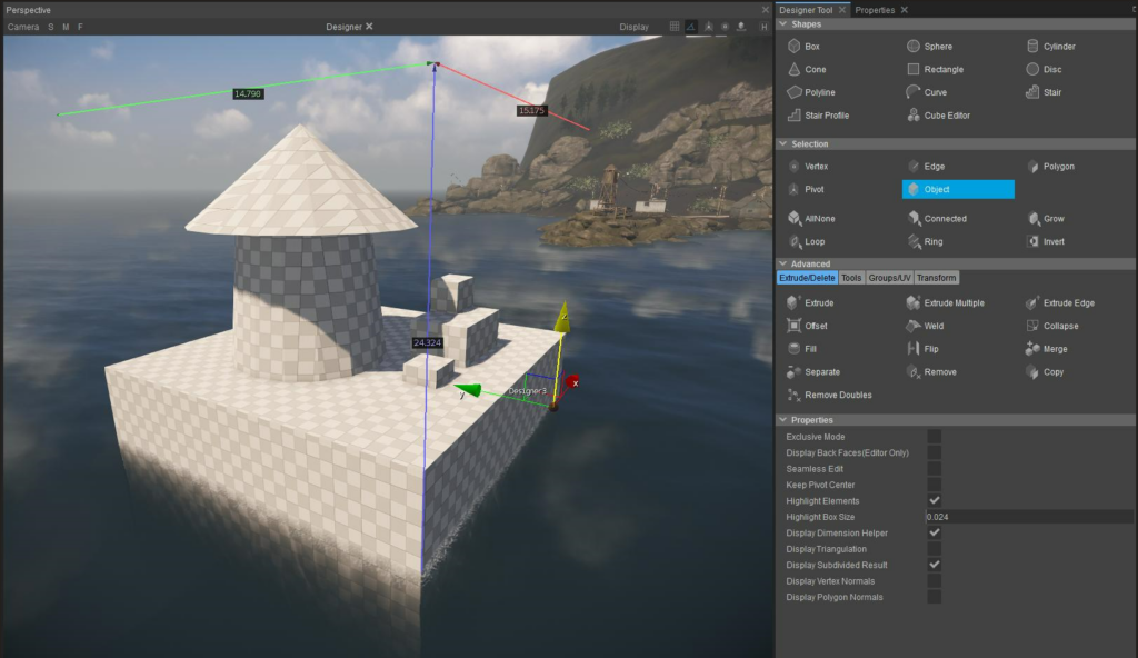 CryEngine game engine software interface