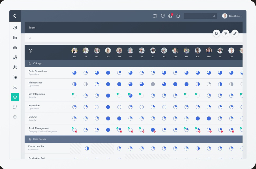 Poka connected worker platform interface
