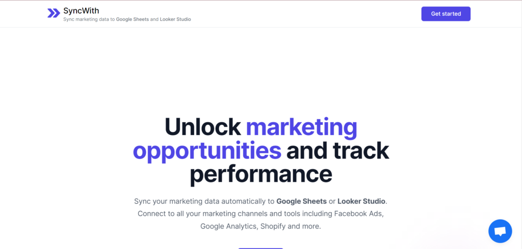 SyncWith data fabric software interface