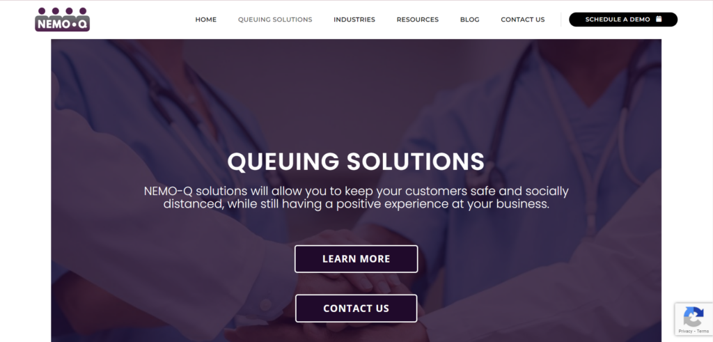 NEMO-Q queue management system interface