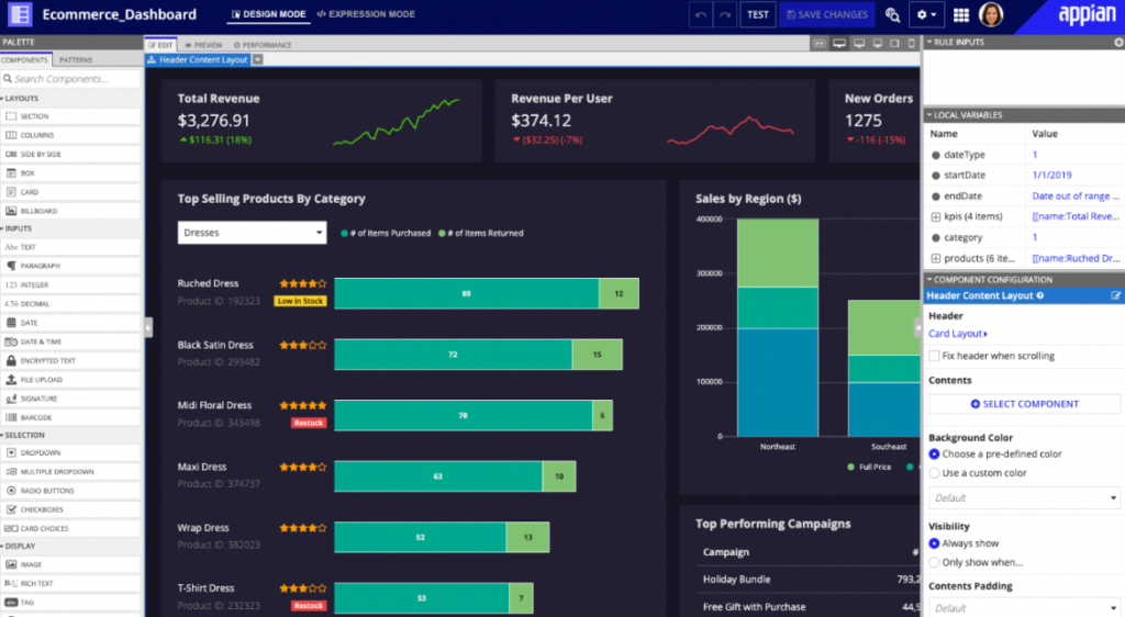 Appian tool sample