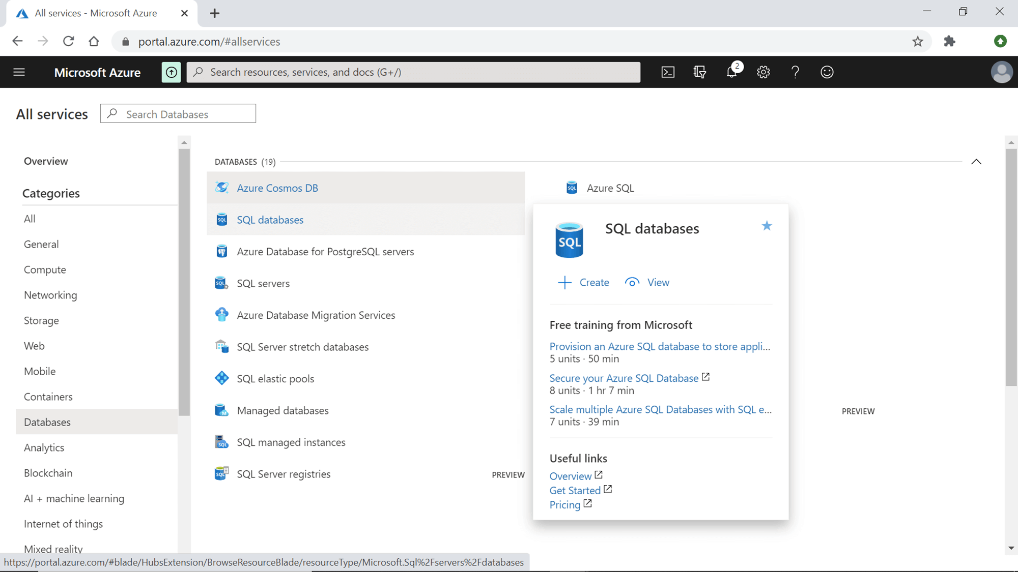 Azure SQL