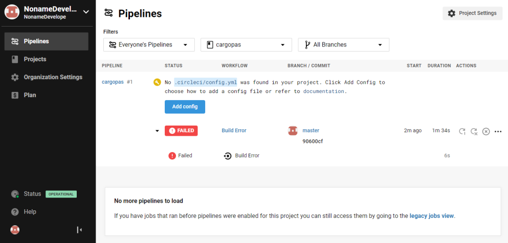 Setting up a continuous integration and deployment with CircleCI build automation software