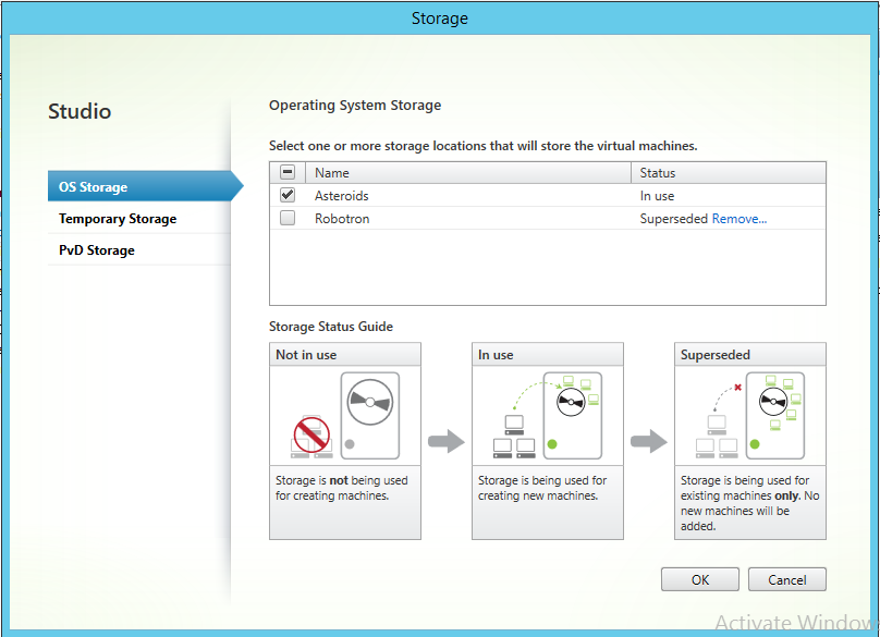 Citrix DaaS storage virtualization interface