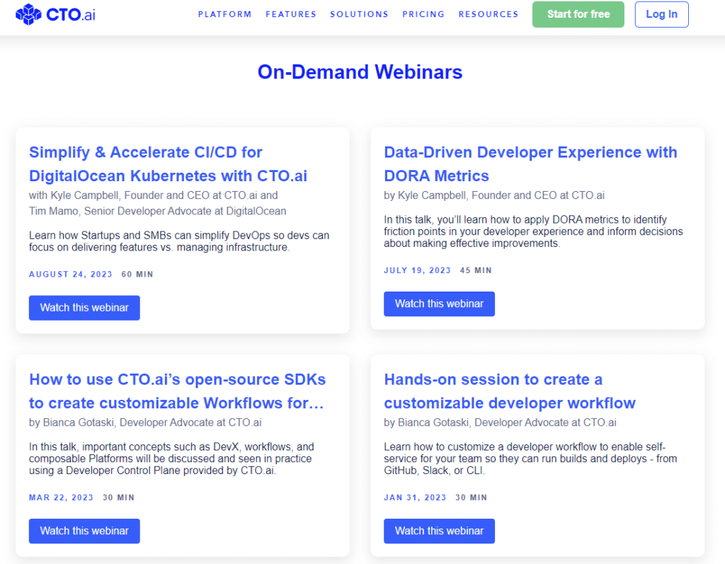 CTO.ai website