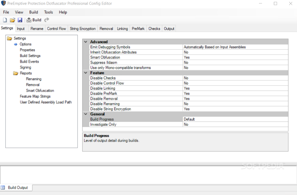 Dotfuscator professional editor overview