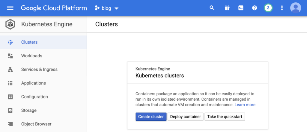 Google Kubernetes Container Orchestration Software