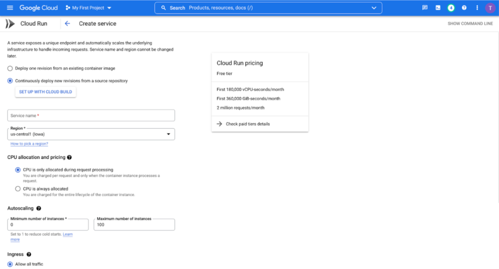 Google Cloud Run Container Orchestration Software