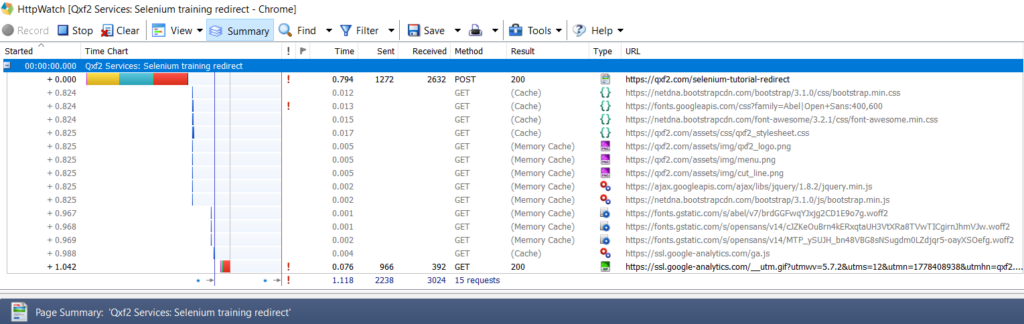 HttpWatch Debugging Tools