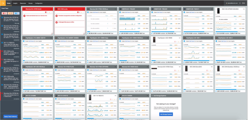 IBM Storage Insights storage management software