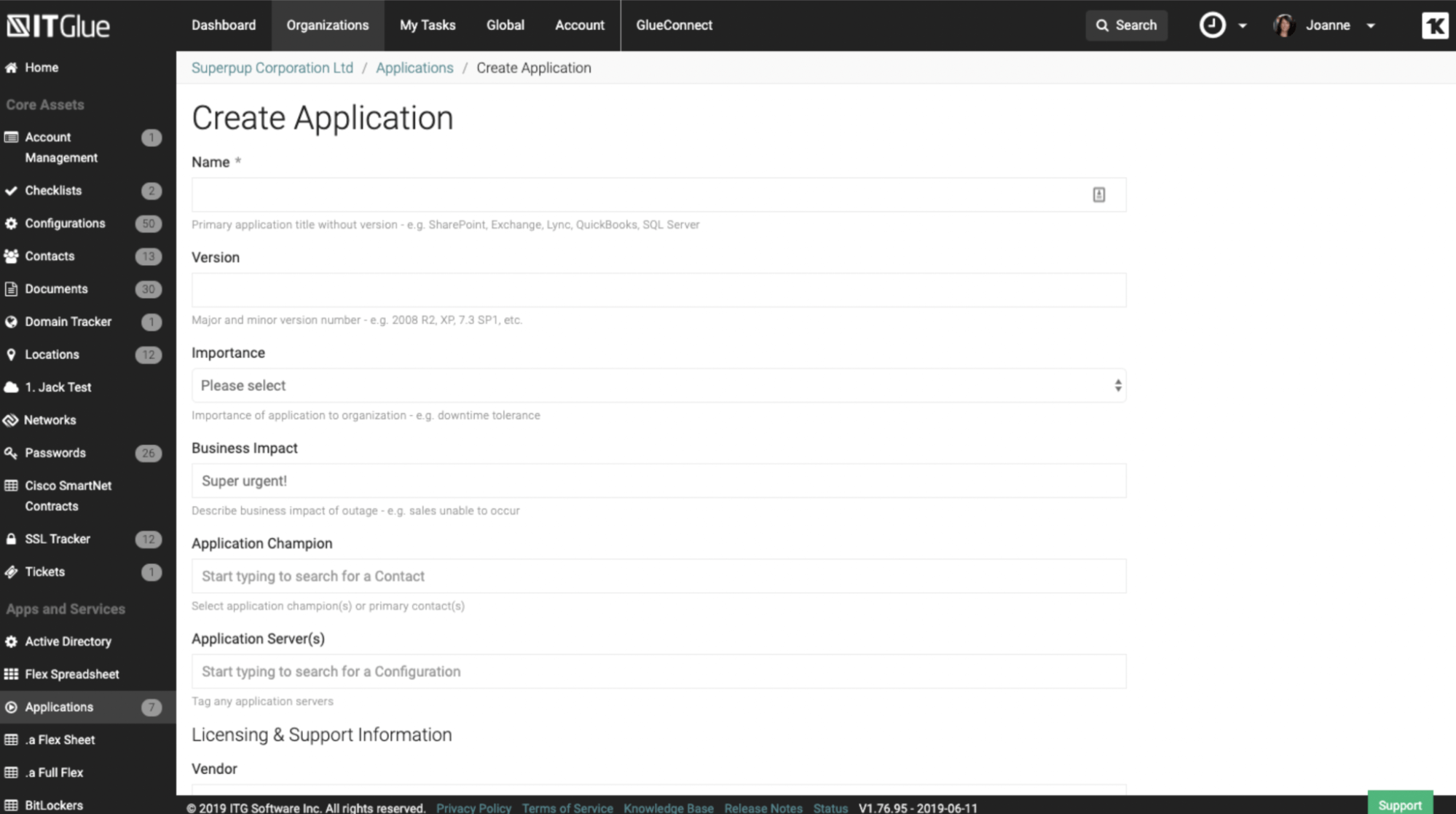 IT Glue's IT documentation software lets you create documents for all your IT assets