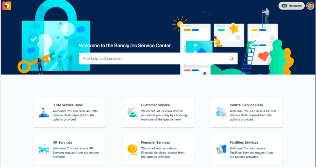 Jira Service Management cloud service management portal