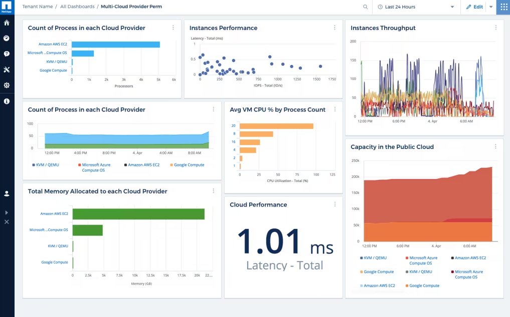 NetApp Evolved Cloud WAN optimization