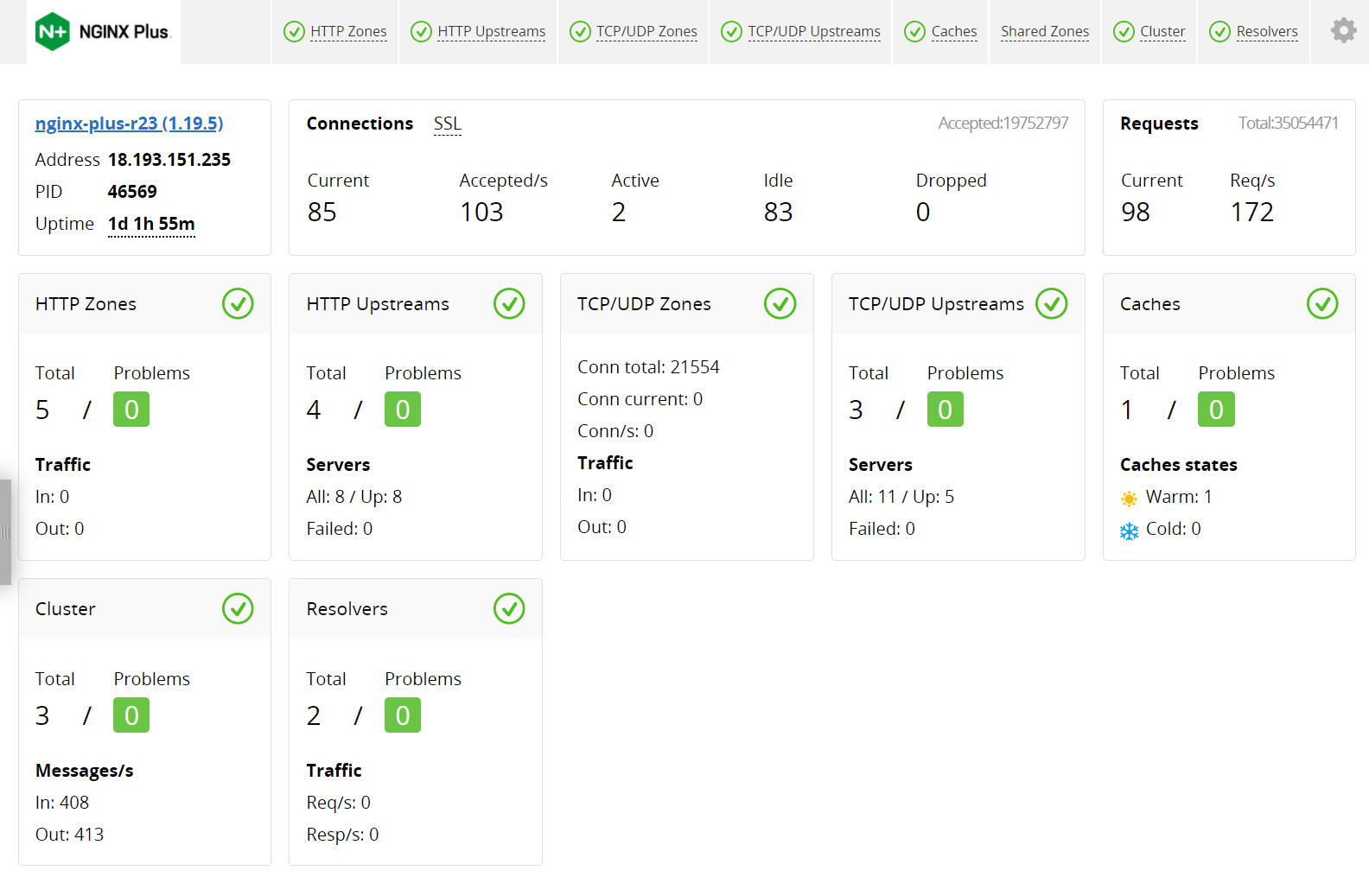 Using the NGINX Plus load balancer