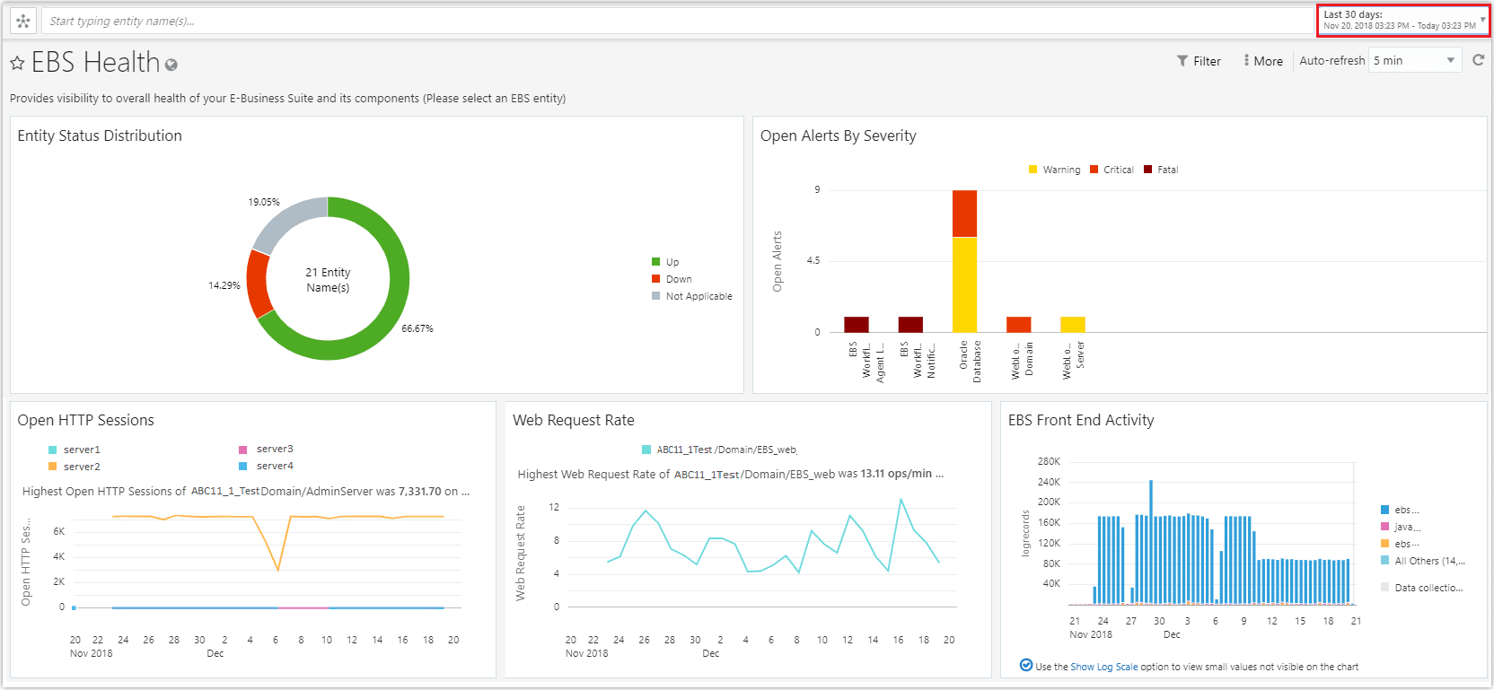 Oracle Cloud Infrastructure screenshot