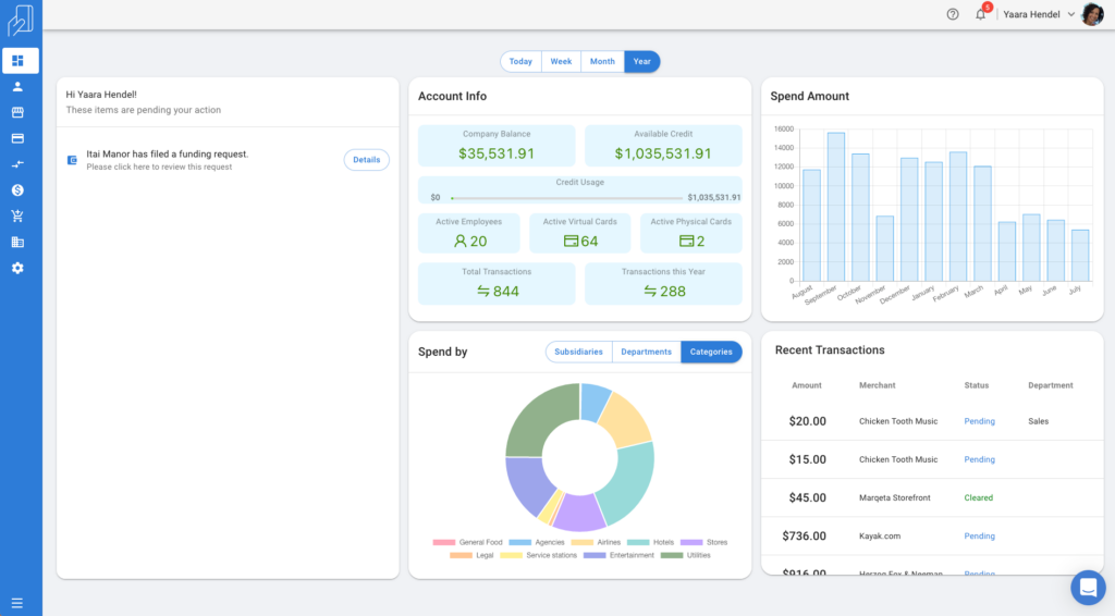 PayEm SaaS spend management software