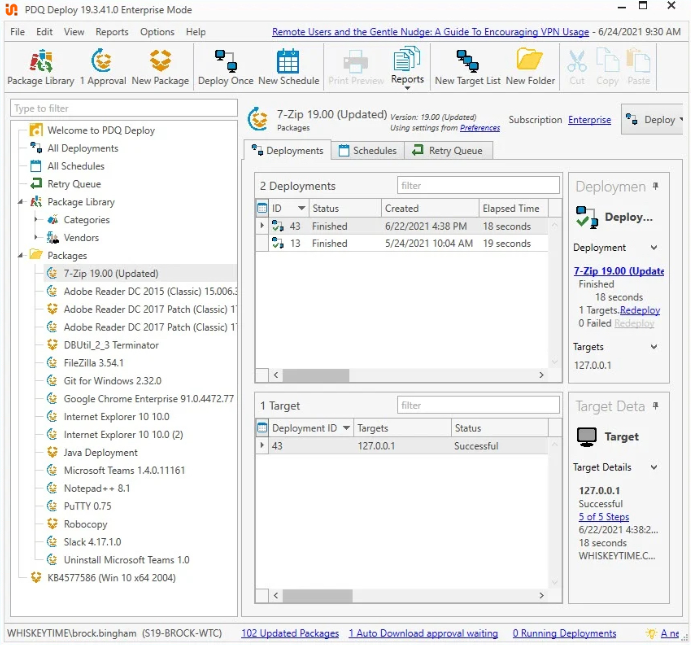 PDQ deployment overview