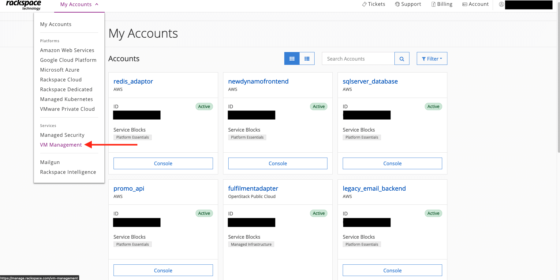 An overview of how RackSpace IaaS software integrates with AWS