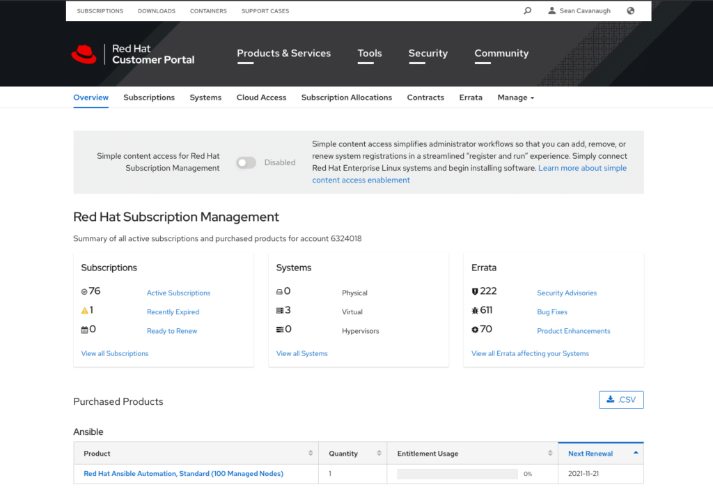 Red Hat Ansible automation Platform.