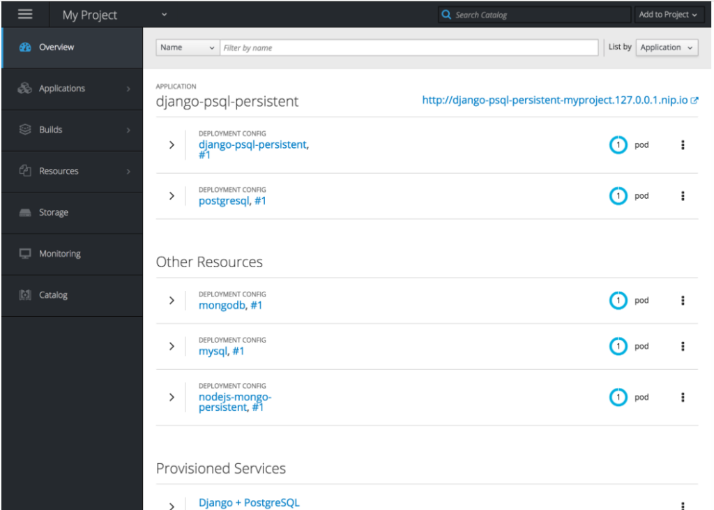 Red Hat OpenShift Container Orchestration Software