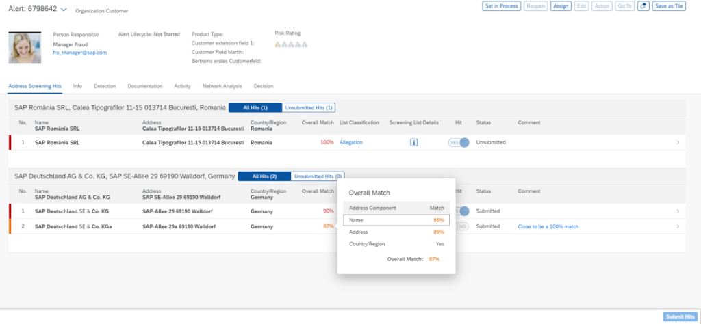SAP network access control software