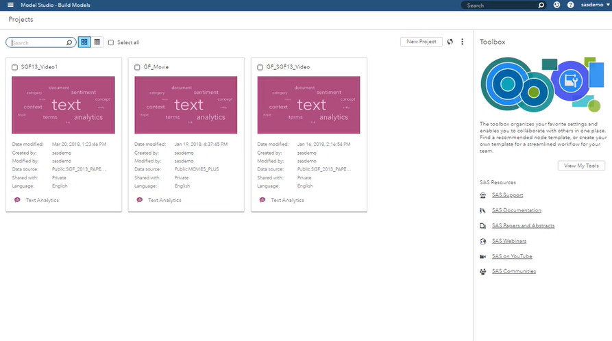 How to create concept rules using textual elements in SAS Visual Analytics software