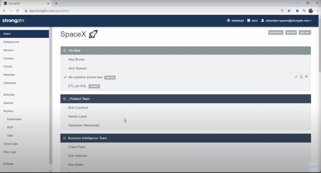 StrongDM privileged access management solutions