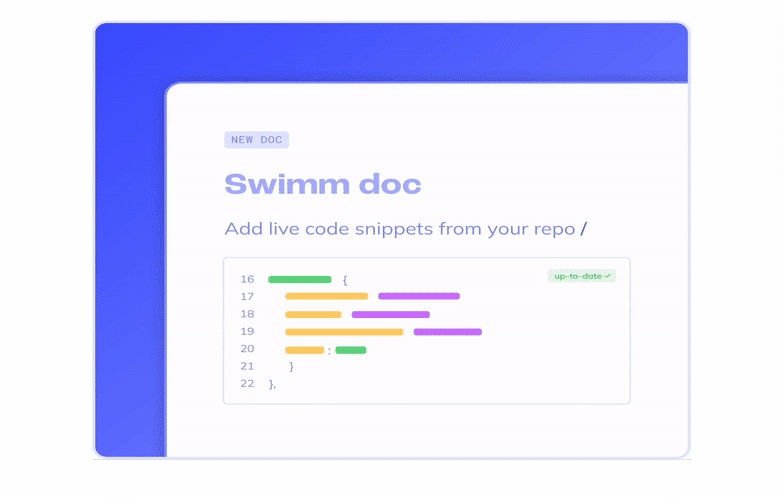 Swimm collaborative coding platform