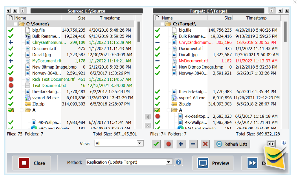 ViceVersa PRO file replication overview