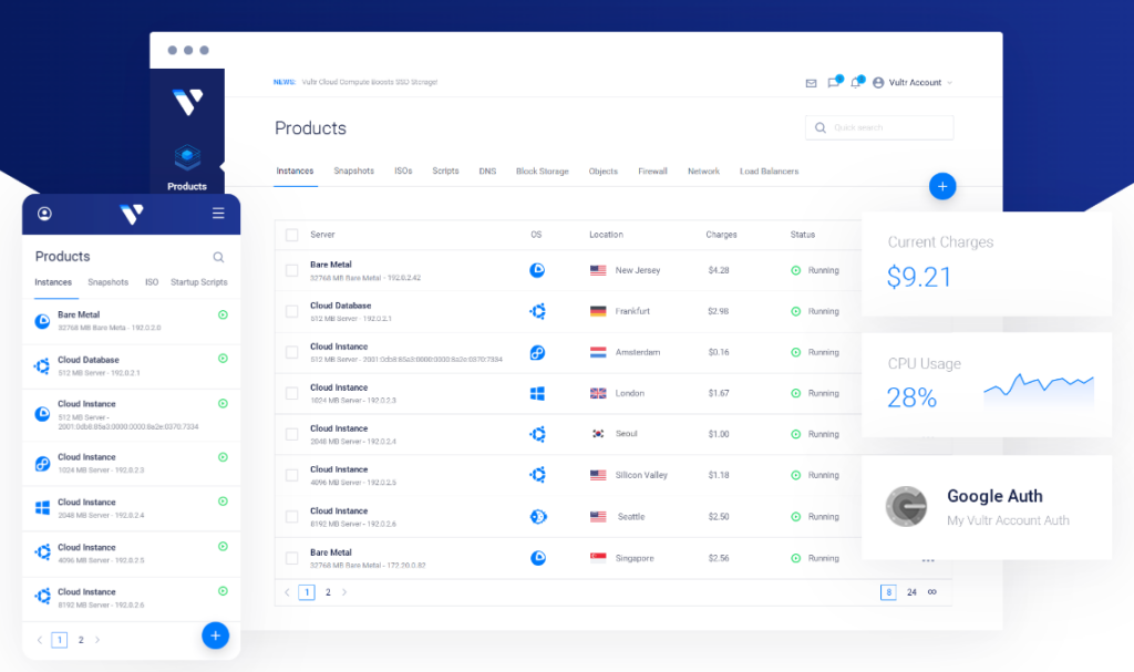 Vultr Network Virtualization Software