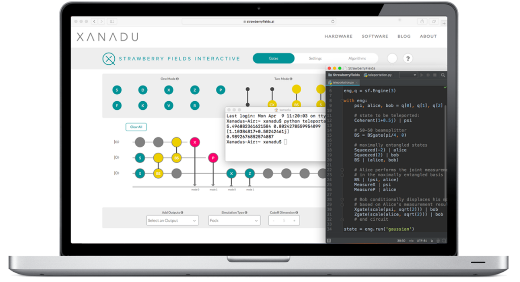 Xanadu quantum cloud computing software